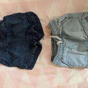 *SOLD* Two pair of jean shorts